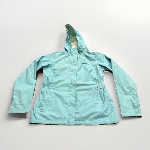 Columbia Jackets & Blazers - Columbia Womens Blue Arcadia II Jacket Hooded Waterproof Size S SMALL RL2436